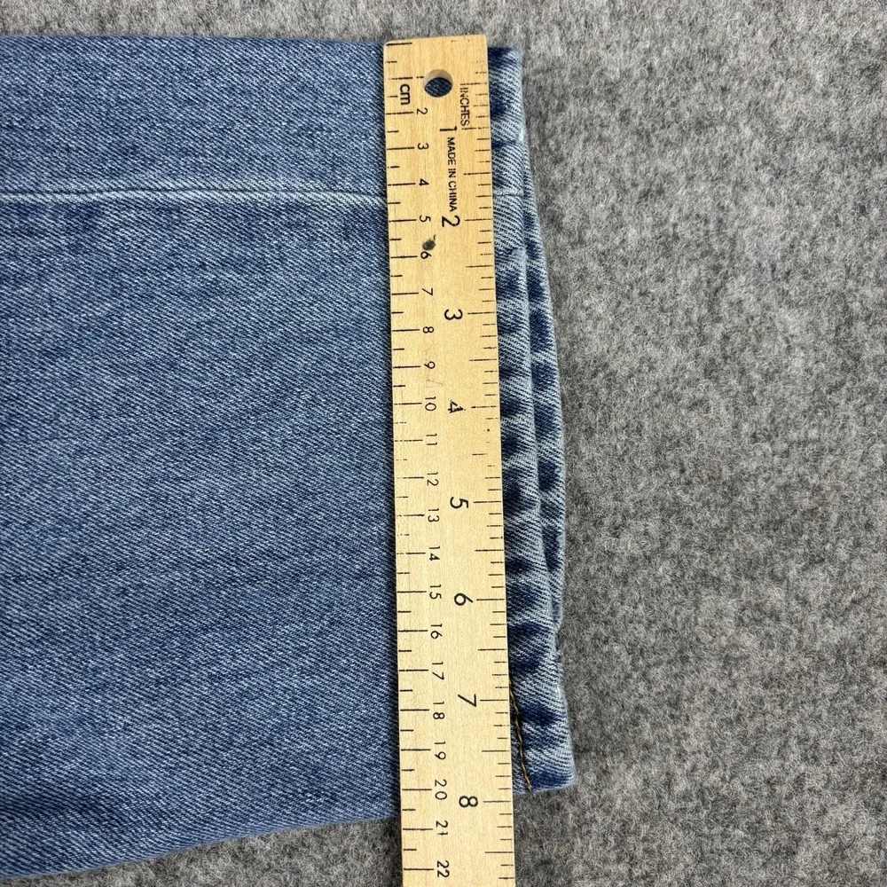Levis 550 Jeans Mens 33x34 Relaxed Straight Light Wash Blue Denim‎ Casual Y2K